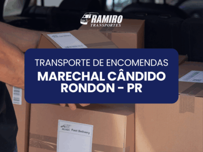 Transportadora em Marechal Cândido Rondon e região logística rápida e segura para sua empresa